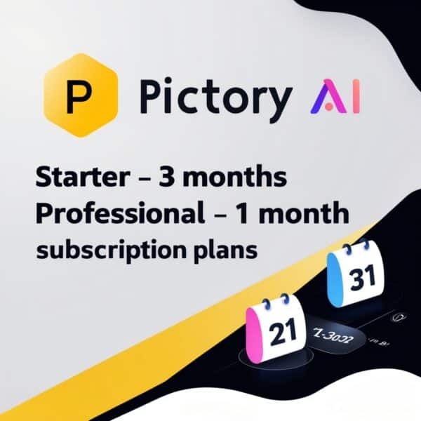 Pictory AI Starter and Professional Plans