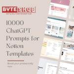 ChatGPT Prompts For Notion Templates - 10000 AI-powered templates