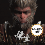 Black Myth Wukong PS5 Digital Download - Sun Wukong in action with 45-70% off