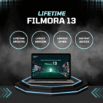 Filmora 13 Lifetime Activation video editing software interface