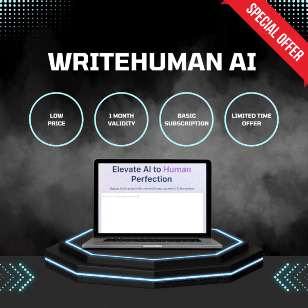 Writehuman Ai Basic Plan transforming robotic text into human-like writing