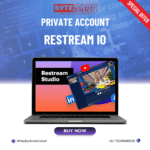 Restream.io Premium dashboard showing multistreaming capabilities