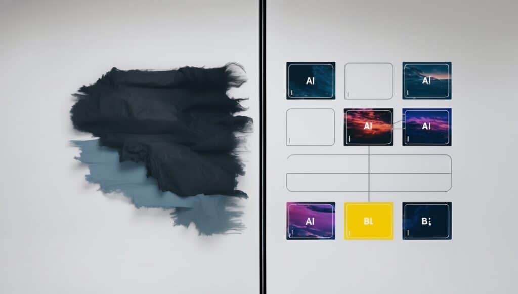 AI automatically detecting and organizing video scenes