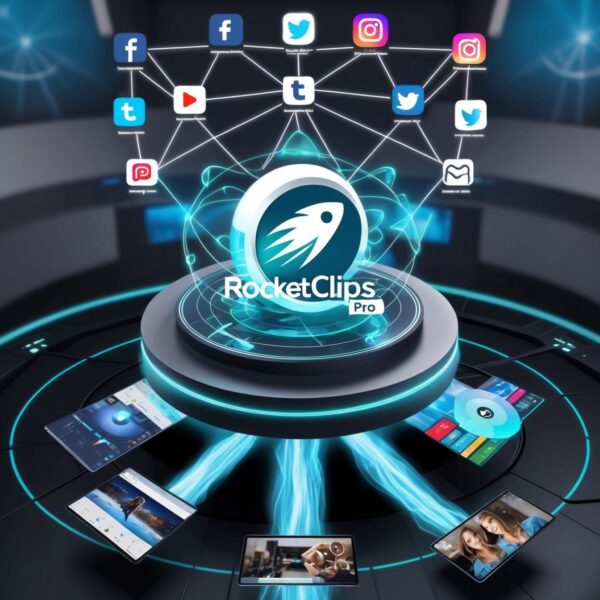 RocketClips Pro Subscription turning long videos into social media clips