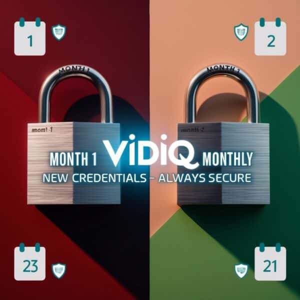 VidIQ Boost Plan monthly credential refresh visualization