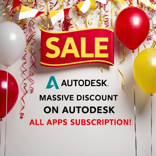 Massive Sale on Autodesk All Apps Subscription on Your Own Email