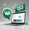 WASender v3.5.0 Mega Sale announcement