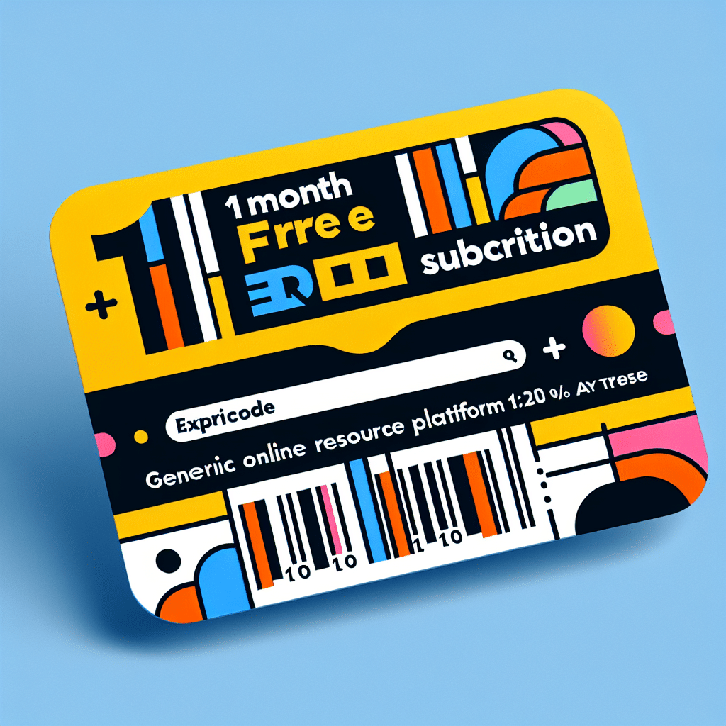 get 1 month free envato elements subscription coupon code