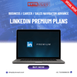 LinkedIn Premium Plans interface on laptop