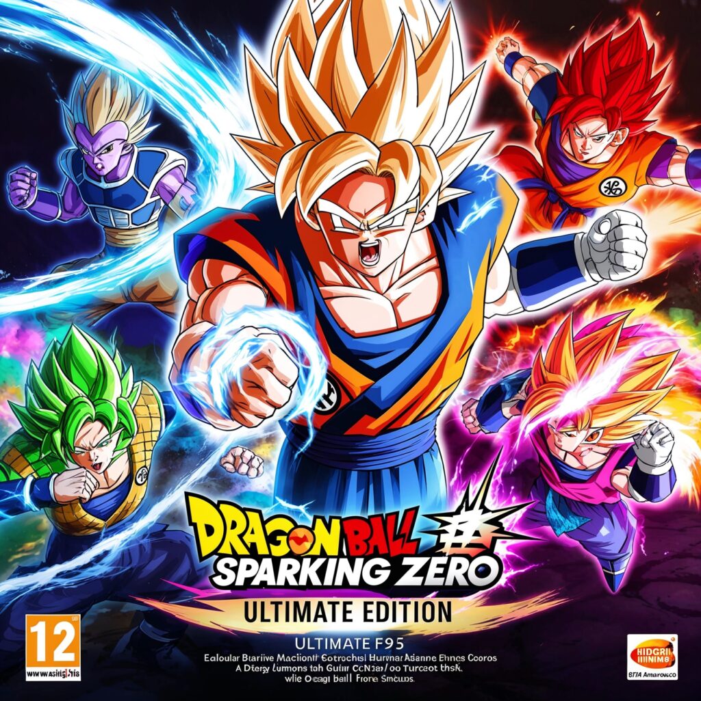 Exclusive in-game content of Dragon Ball Sparking Zero Ultimate Edition PS5 featuring unique character skins and missions.