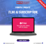 Fliki AI Monthly Subscription featuring key AI tools