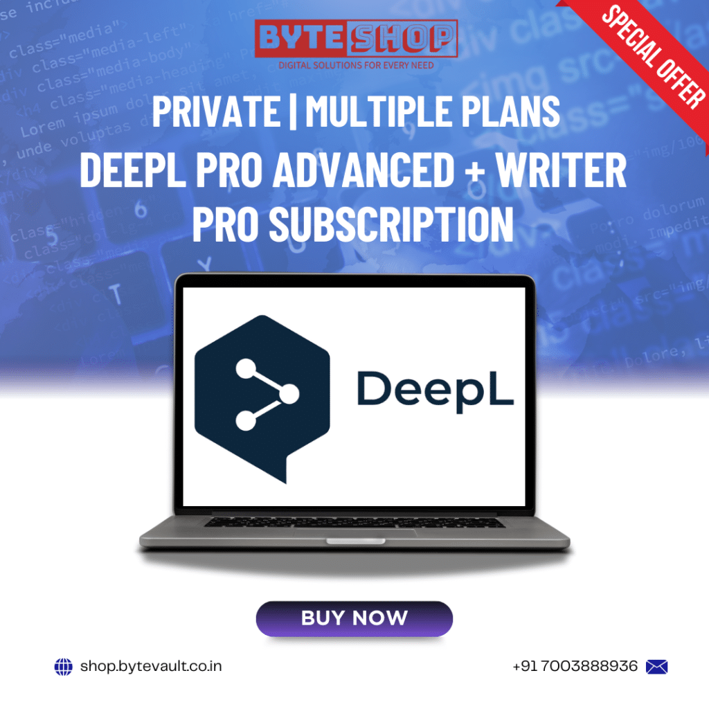 Unlock Unlimited Translation with DeepL Pro Advanced + DeepL Write Pro ...