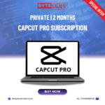 Capcut Pro Subscription Private 2-Month Access, full premium features.