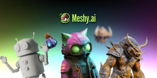 Meshy AI Pro Plan – AI 3D Modeling, Textures & Animations