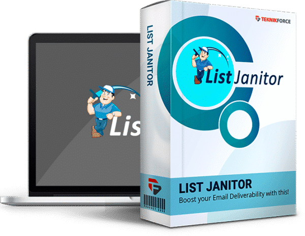 Clean and manage email lists with List Janitor Lifetime software