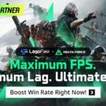 LagoFast Game Booster Dashboard
