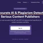 Originality.ai Dashboard with AI Detection and SEO Tools
