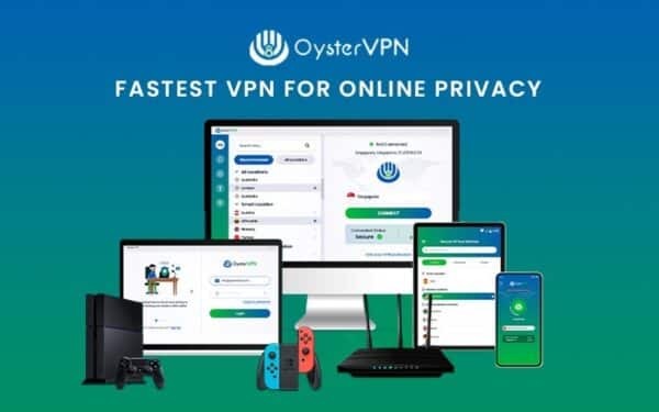 Oyster VPN Lifetime Access Dashboard
